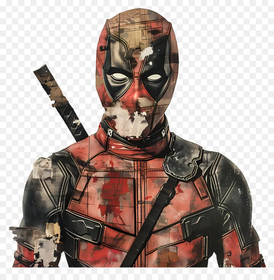 Deadpool，Kırmızı Maskeli Karakter PNG