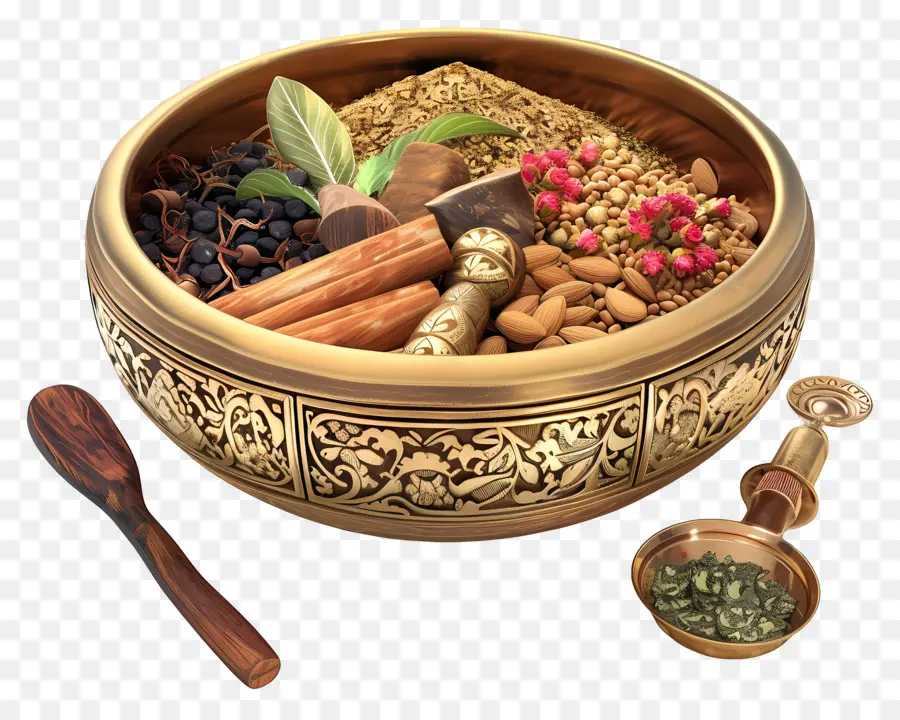 Ayurveda Kase，Baharat PNG