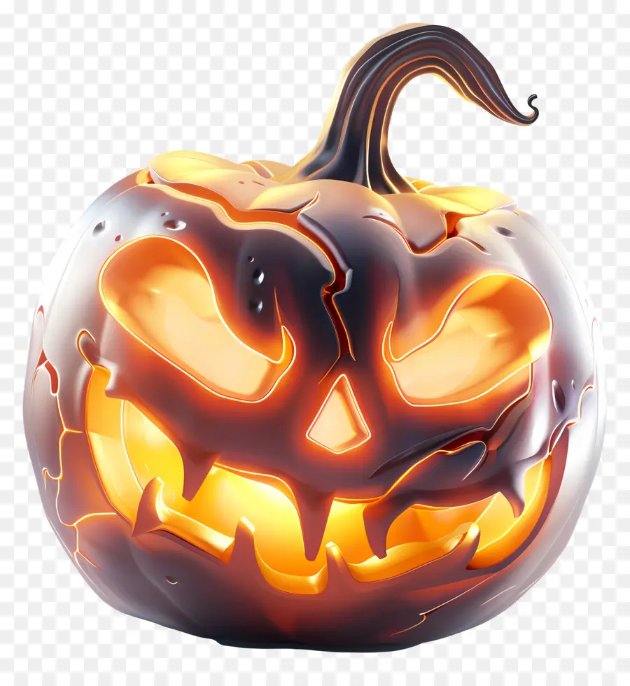 Parlayan Cadılar Bayramı Balkabağı，Jack O' Lantern PNG