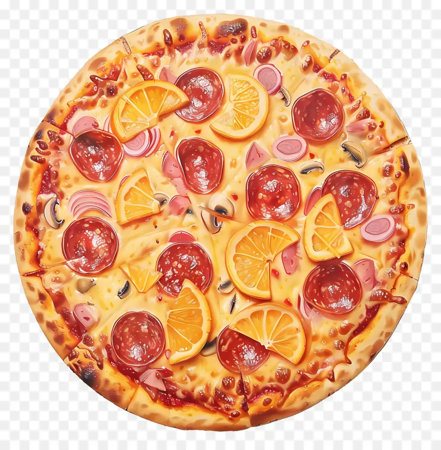 Hawaii Pizzası，Pizza PNG