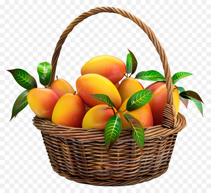 Sepetteki Mango，Mango Sepeti PNG