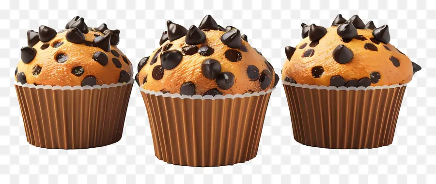 Çikolatalı Muffinler，Kekler PNG