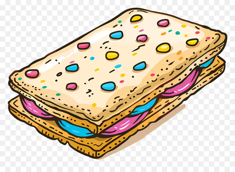 Kurabiye Kurabiyesi，Pop Tart PNG