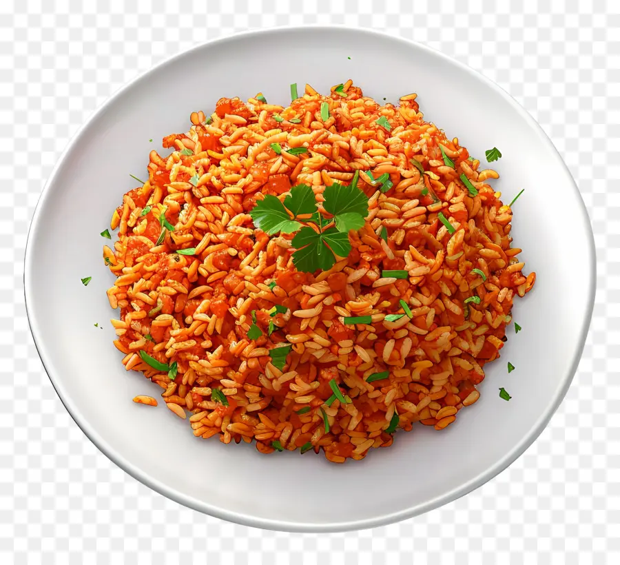 Jollof Pirinç，Meksika Pilavı PNG