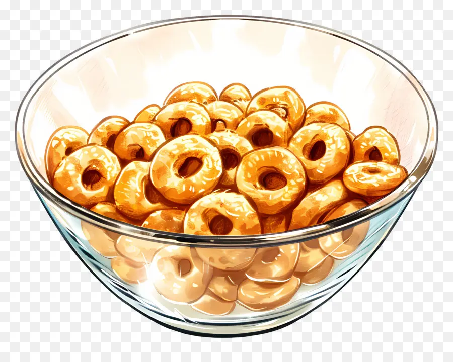 Bir Kase Cheerios，Mısır Gevreği PNG