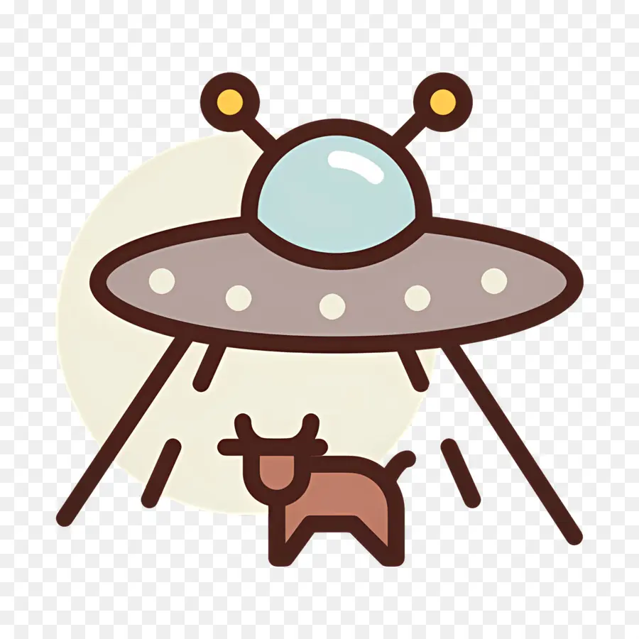 Ufo，Ufo Ve İnek PNG