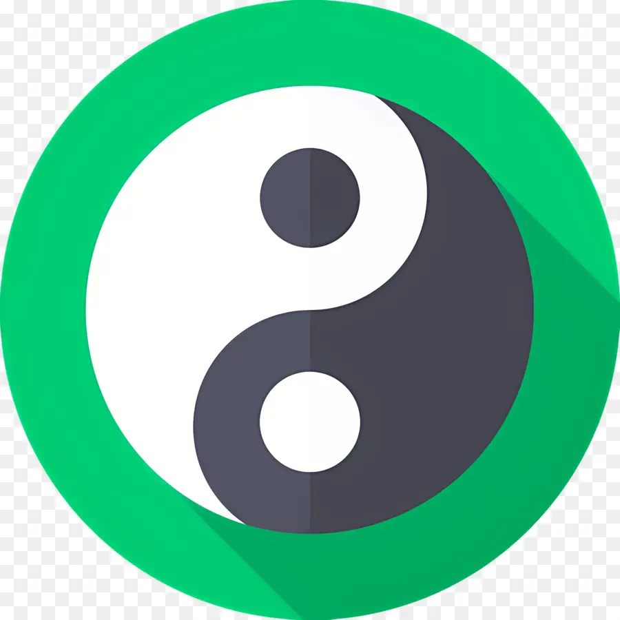 Yin Yang，Denge PNG