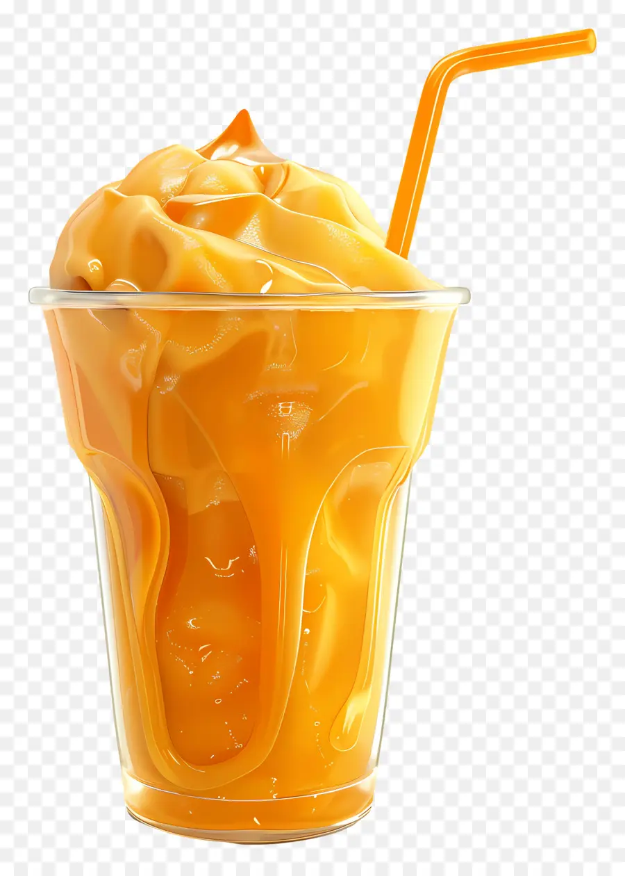 Tay Çayı，Mangolu Smoothie PNG