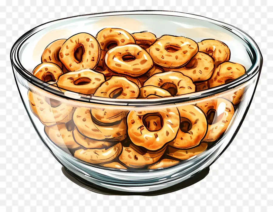 Bir Kase Cheerios，Mısır Gevreği Kasesi PNG