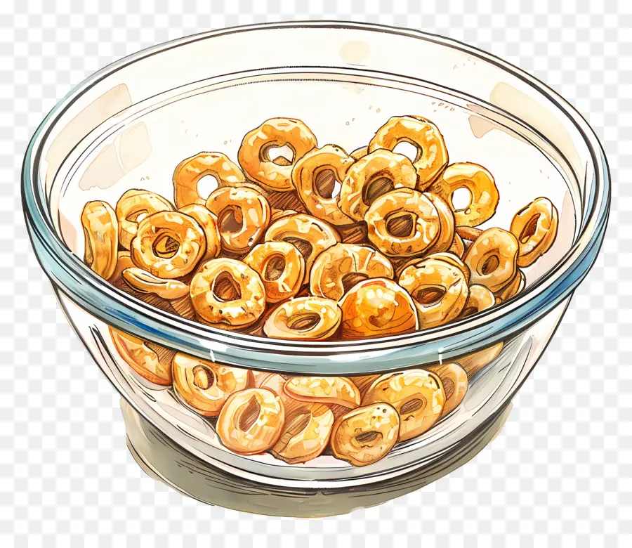 Bir Kase Cheerios，Mısır Gevreği Kasesi PNG