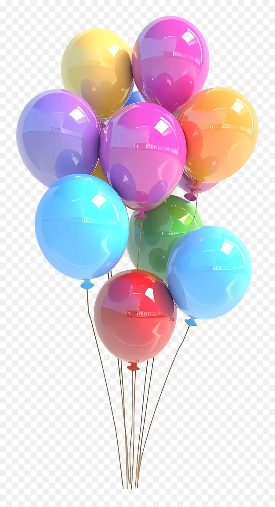 Bir Sürü Balon，Balonlar PNG