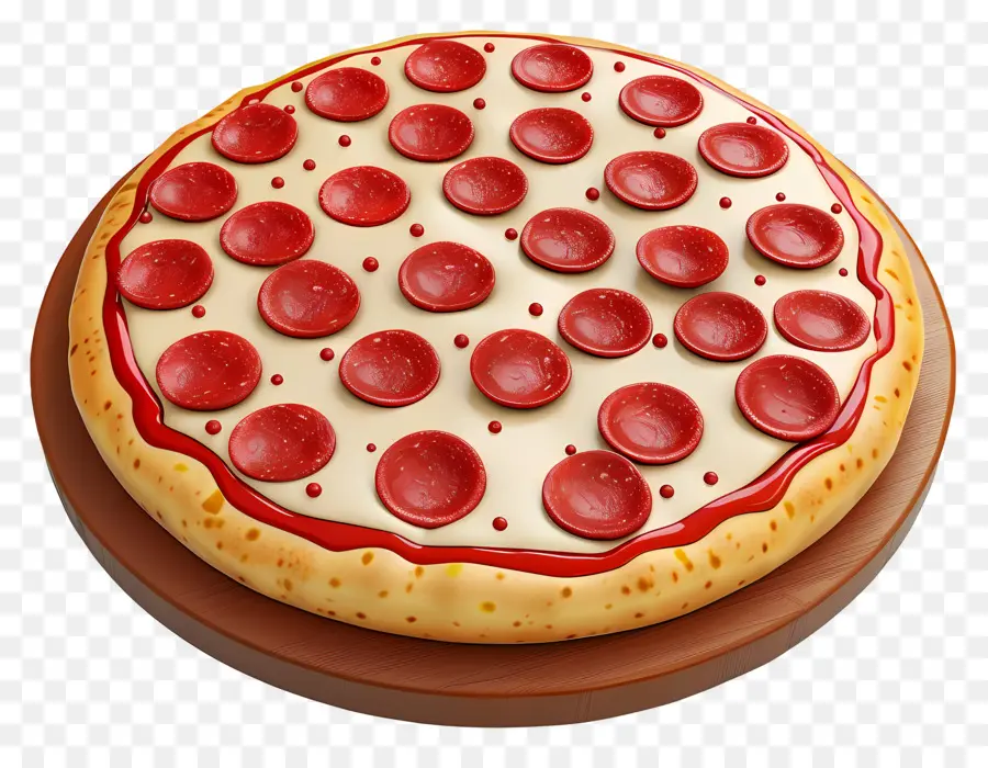 Biberli Pizza，Peynir PNG