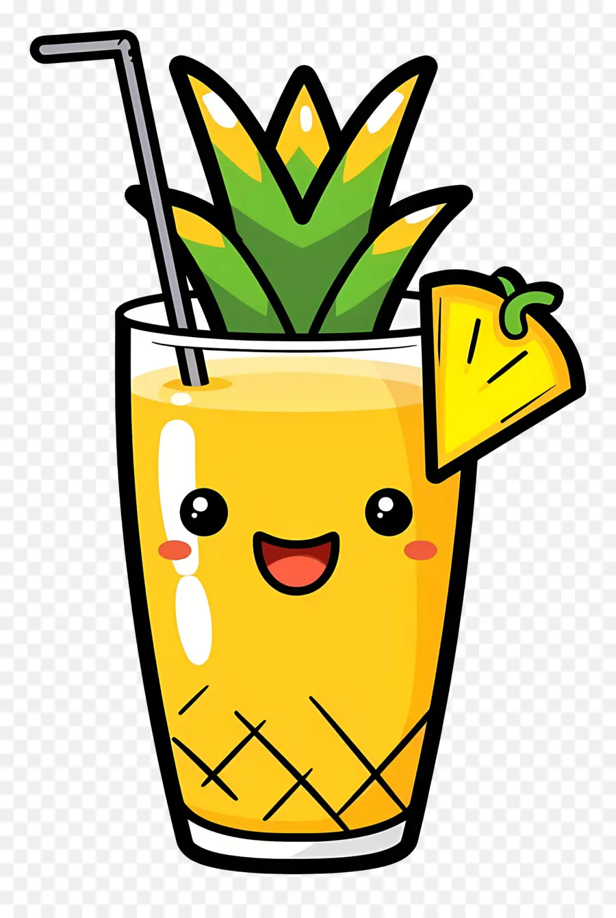 Ananas Suyu，Ananas PNG