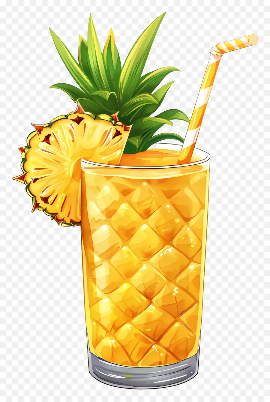 Ananas Suyu，Ananaslı İçecek PNG