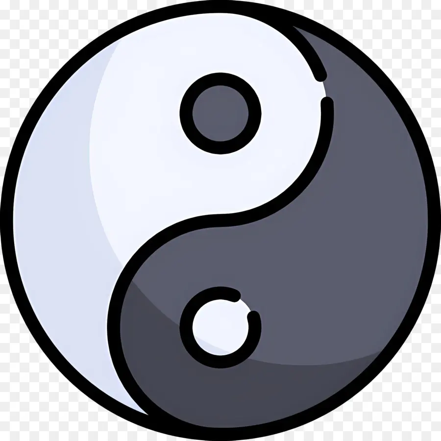 Yin Yang，Yin Yang Sembolü PNG