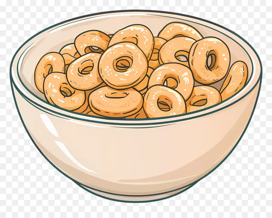 Bir Kase Cheerios，Mısır Gevreği Kasesi PNG