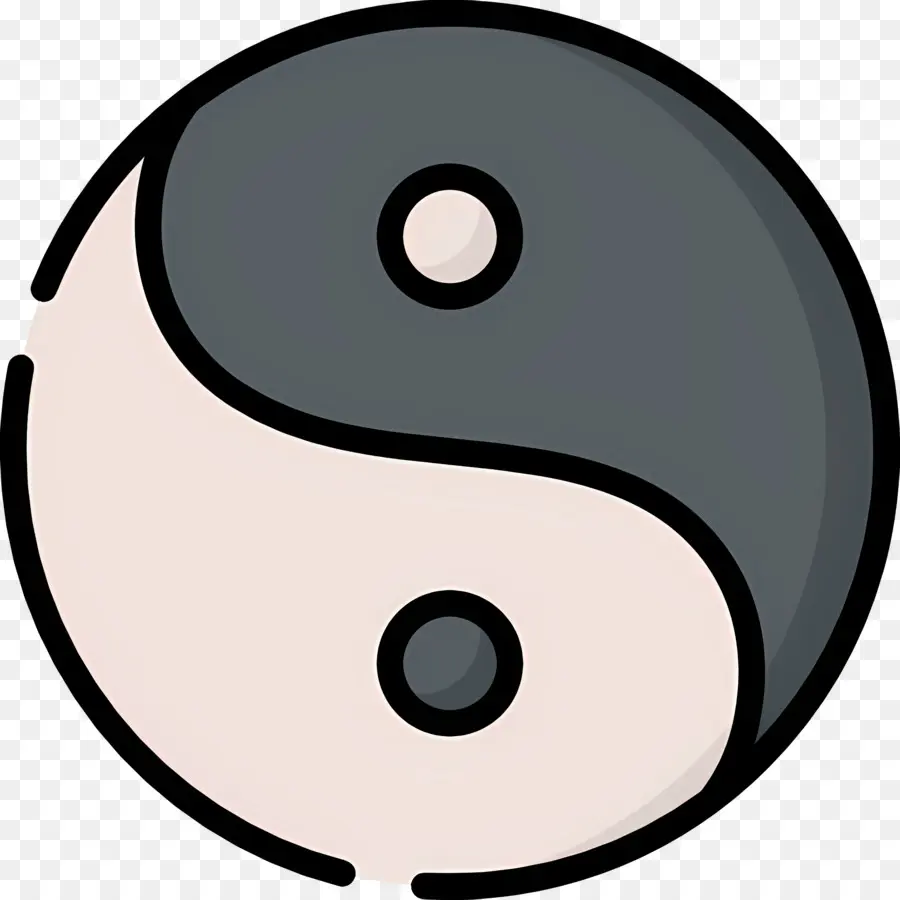 Yin Yang，Denge PNG