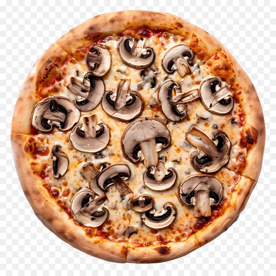 Mantarlı Pizza，Pizza PNG