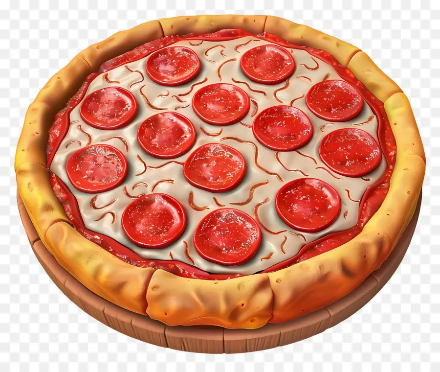 Biberli Pizza，Peynir PNG