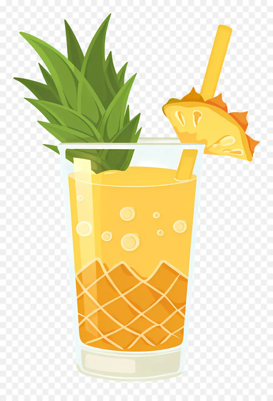 Ananas Suyu，Ananaslı İçecek PNG