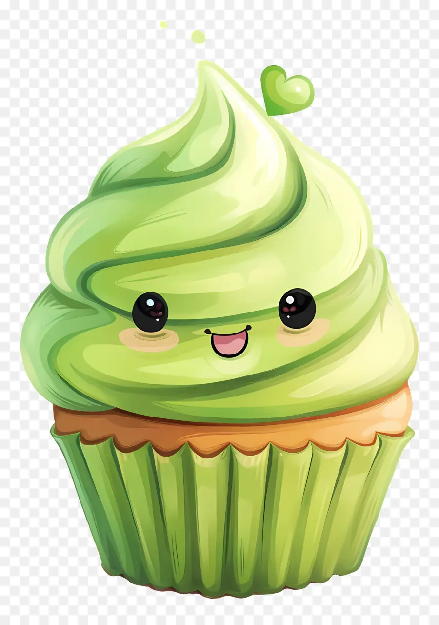 Matcha Keki，Yeşil Kek PNG