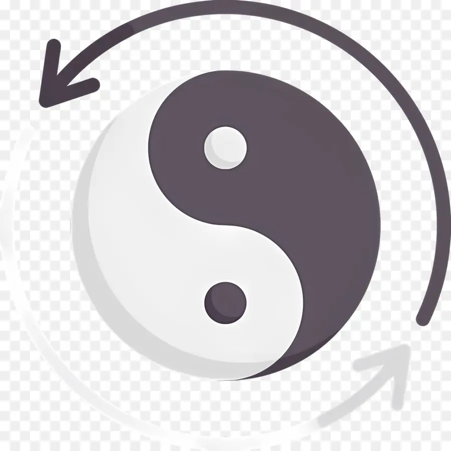 Yin Yang，Denge PNG