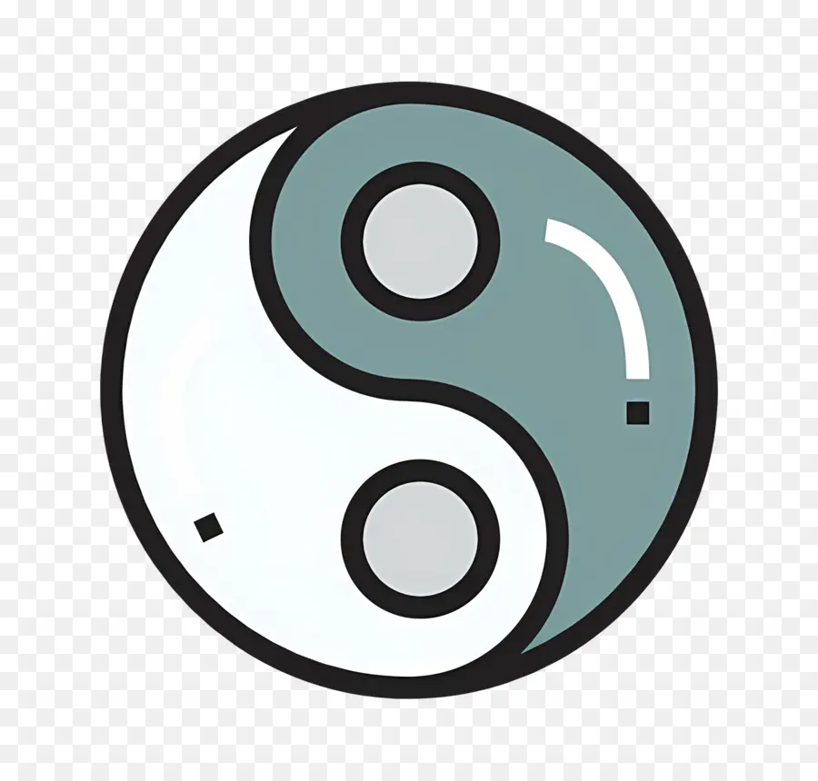 Yin Yang，Yin Yang Sembolü PNG