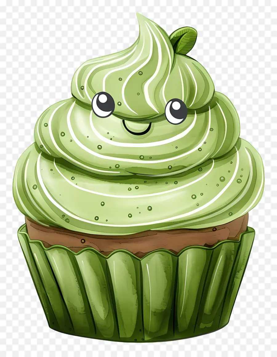 Matcha Keki，Yeşil Kek PNG