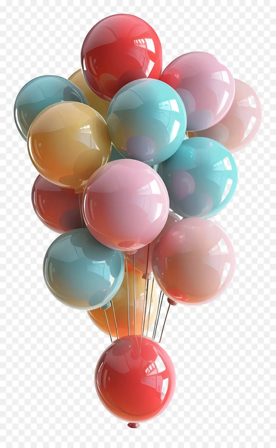 Bir Sürü Balon，Balonlar PNG