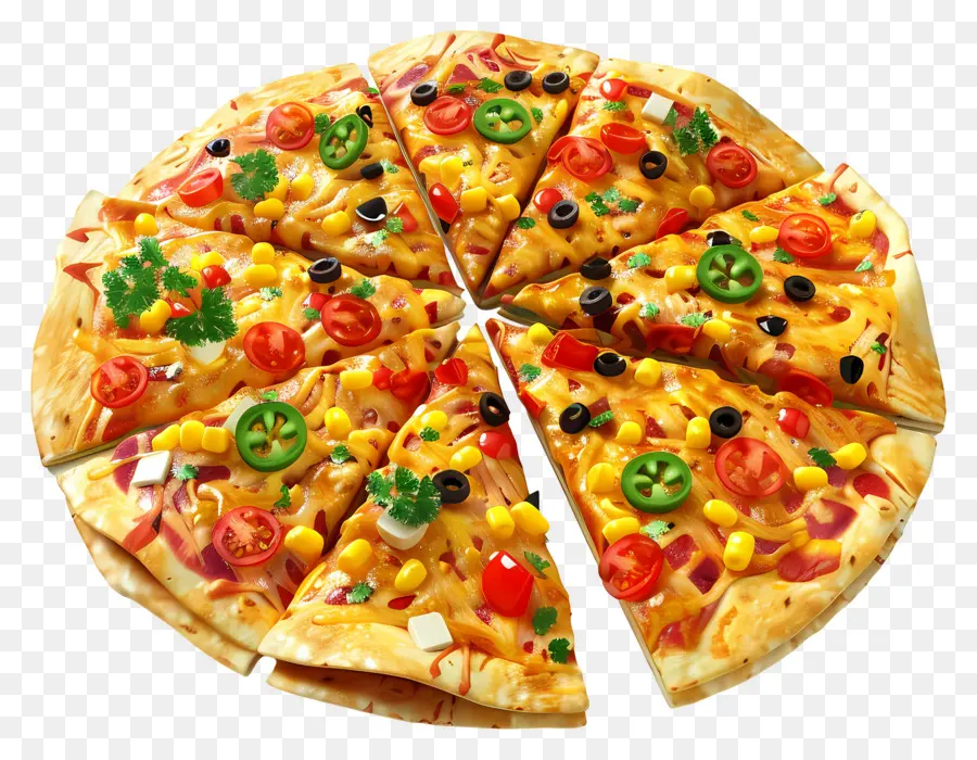 Meksika Pizzası，Pizza PNG