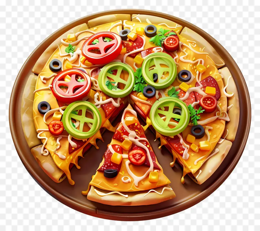 Meksika Pizzası，Pizza PNG