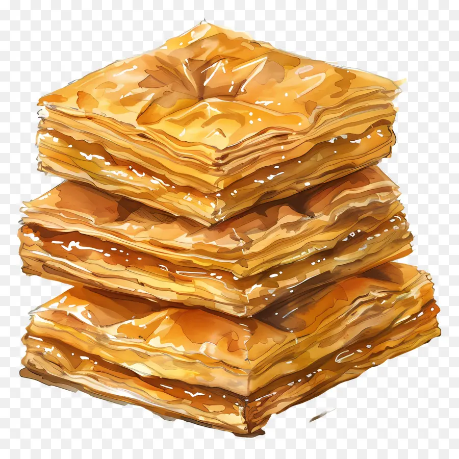 Baklava Yığını，Baklava PNG