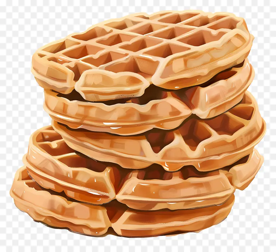 Waffle Yığını，Waffle PNG