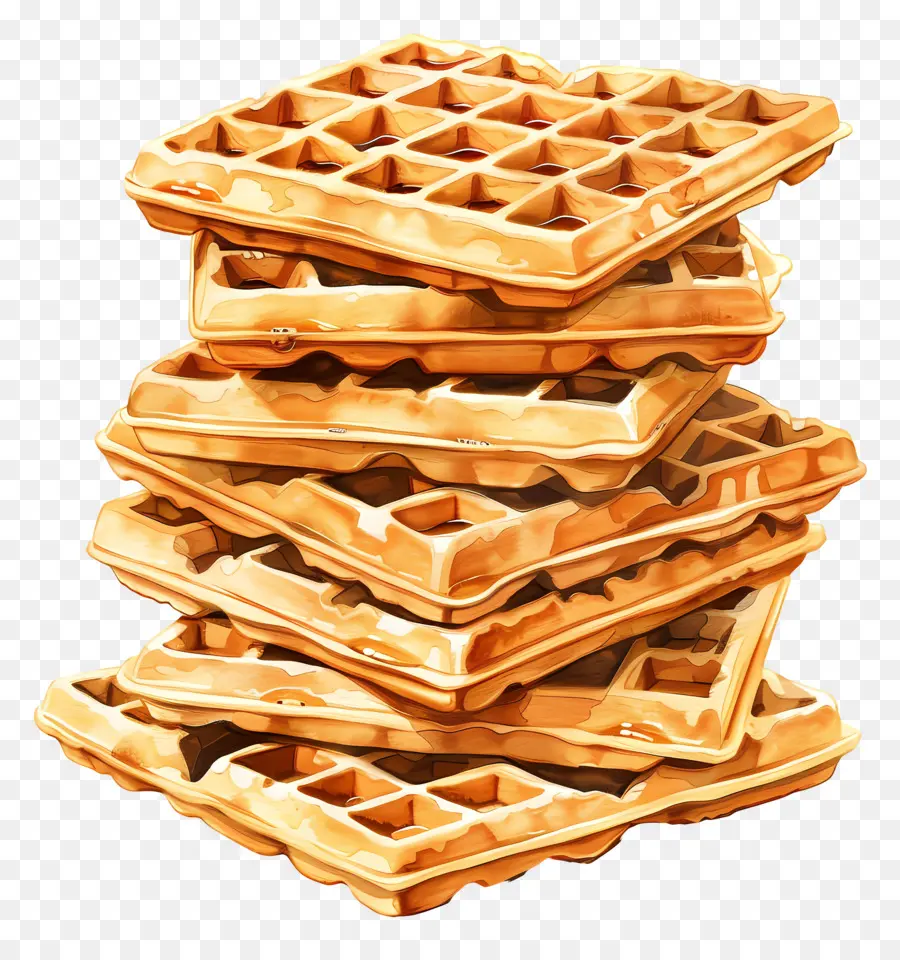 Waffle Yığını，Waffle PNG