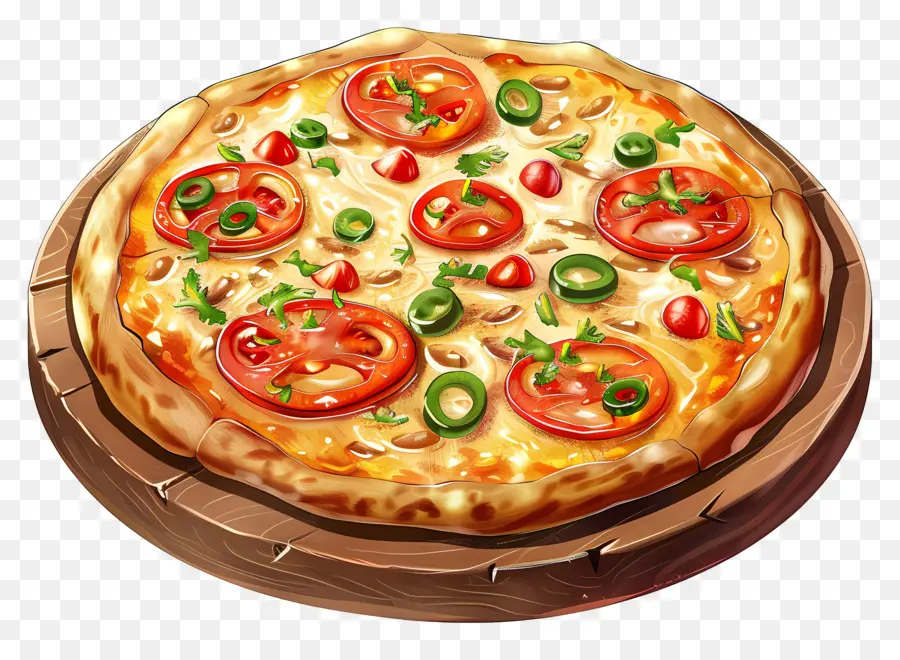 Meksika Pizzası，Pizza PNG