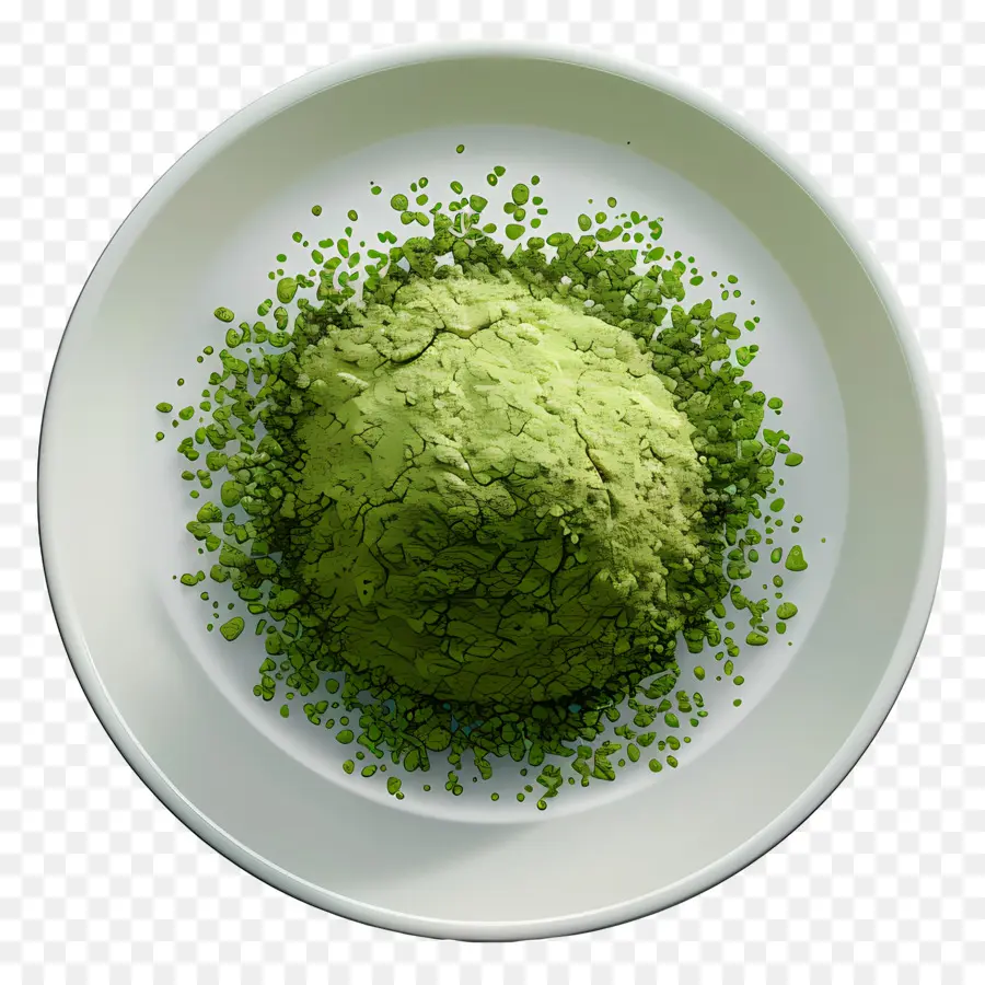 Matcha Tozu，Yeşil Toz PNG