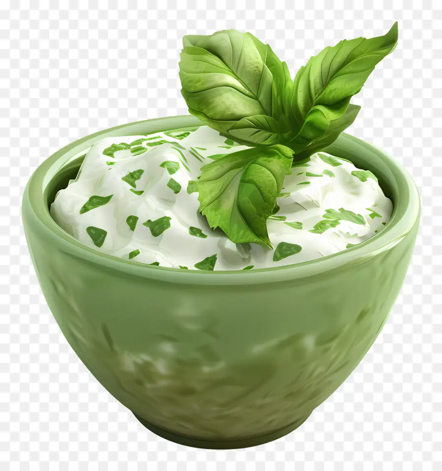 Yeşil Raita，Bitki Kremi PNG