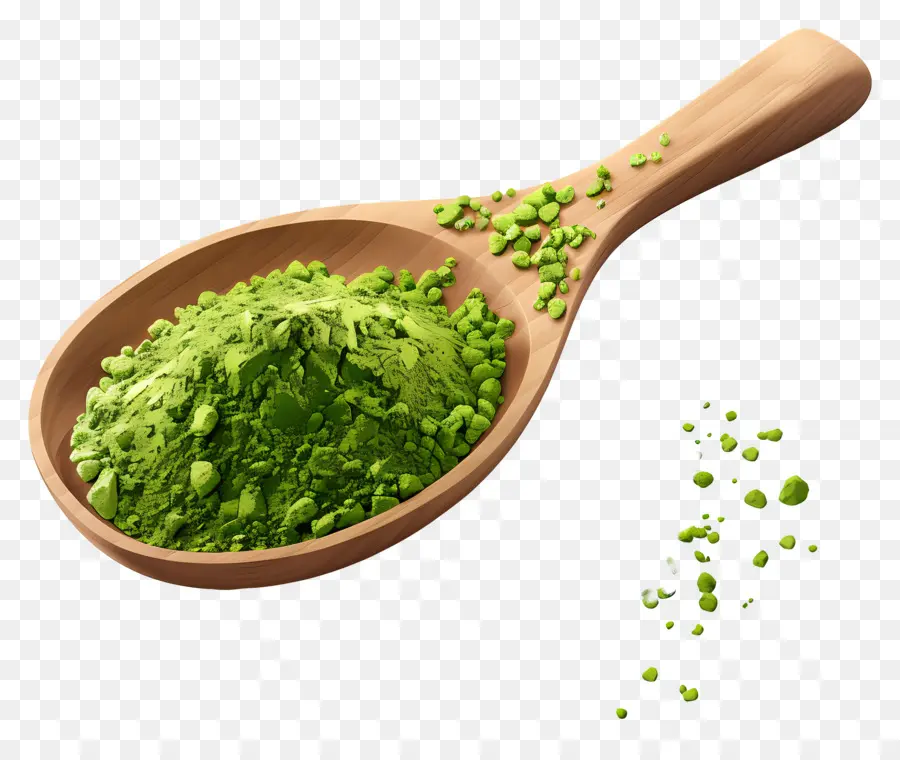 Matcha Tozu，Yeşil Toz PNG