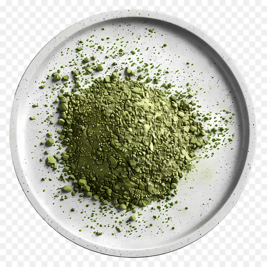 Matcha Tozu，Yeşil Toz PNG