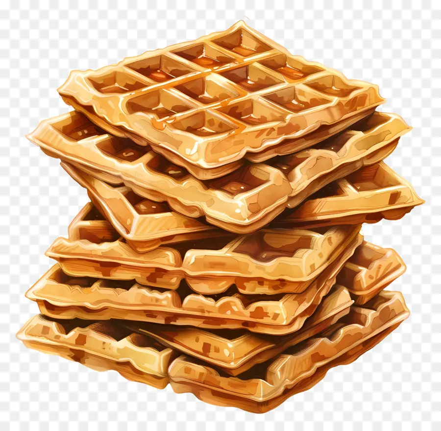 Waffle Yığını，Waffle PNG