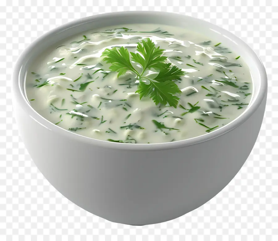 Yeşil Raita，Yoğurt Sosu PNG