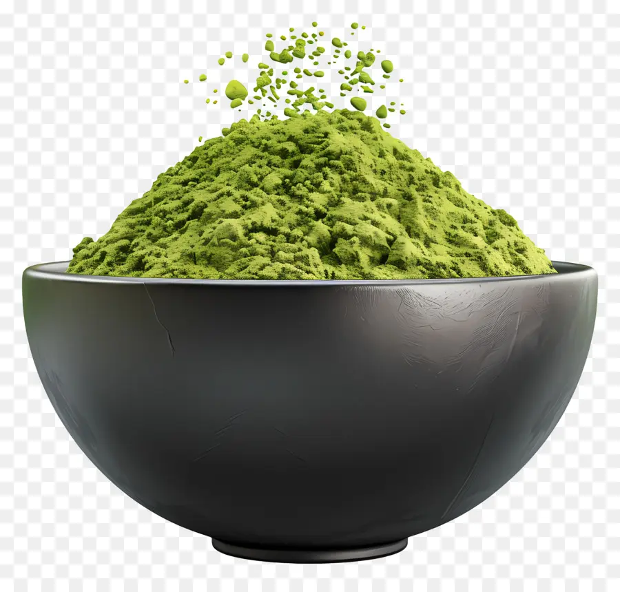 Matcha Tozu，Yeşil Toz PNG