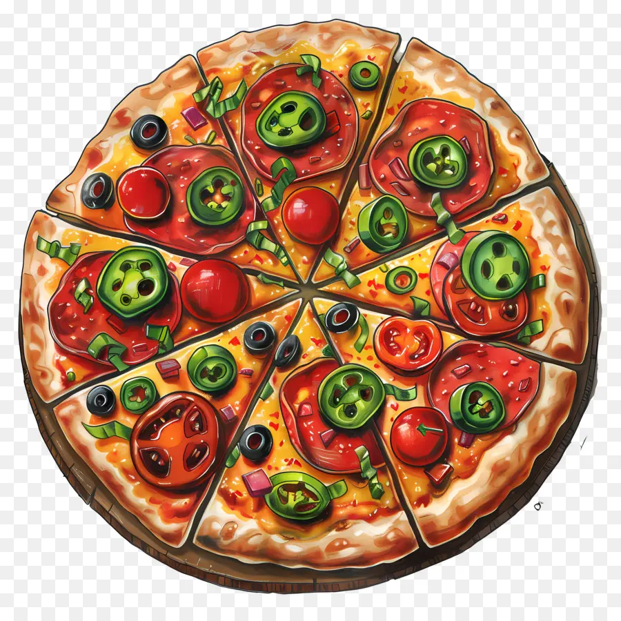 Meksika Pizzası，Pizza PNG