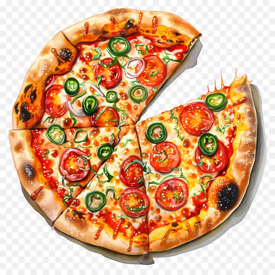 Meksika Pizzası，Pizza PNG