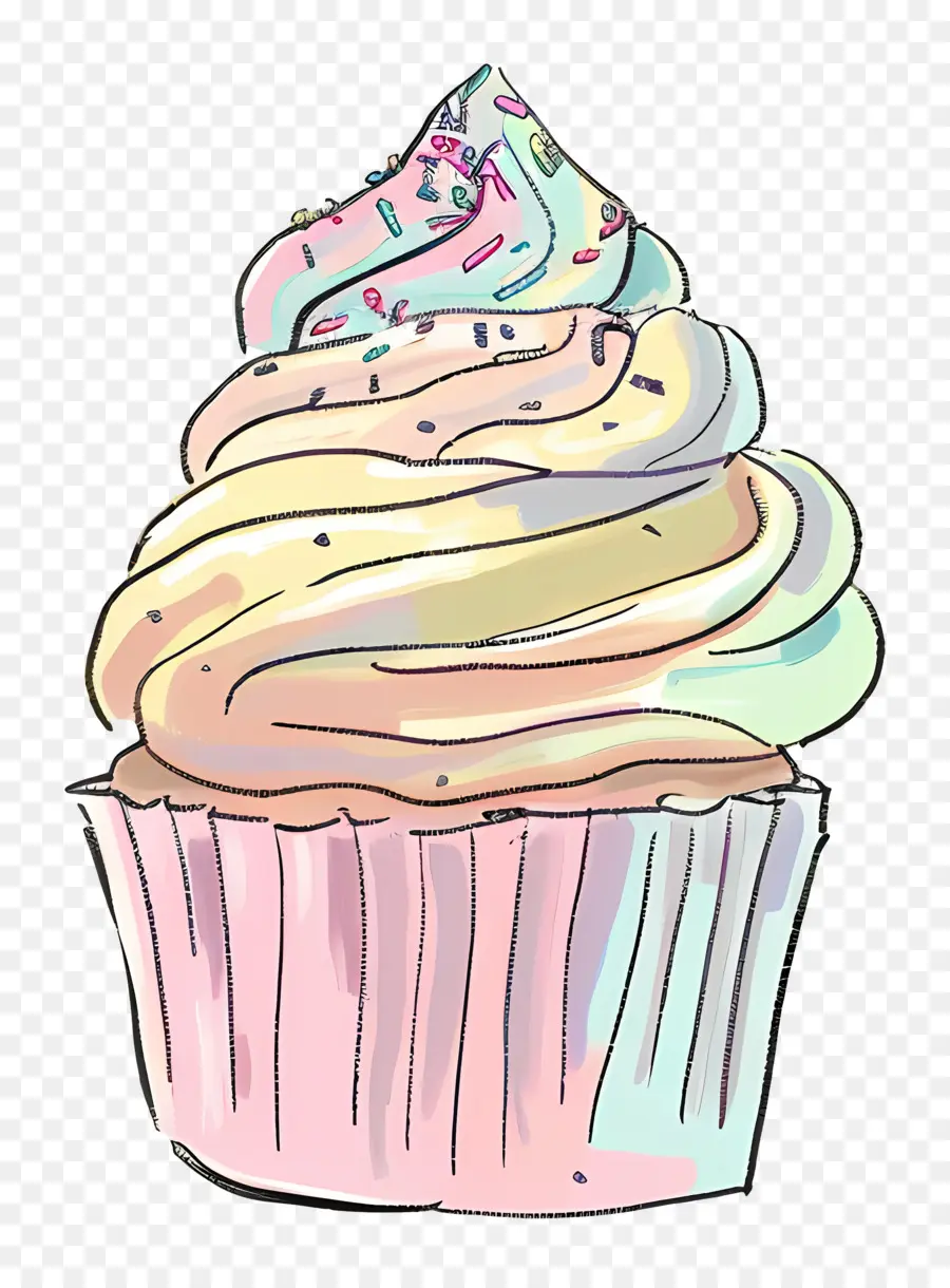 Funfetti Keki，Kek PNG