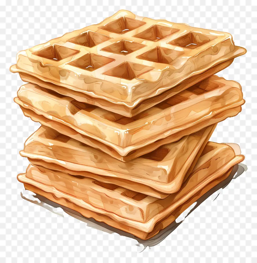 Waffle Yığını，Waffle PNG