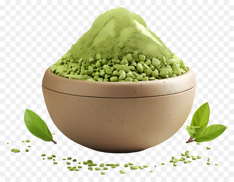 Matcha Tozu，Yeşil Toz PNG