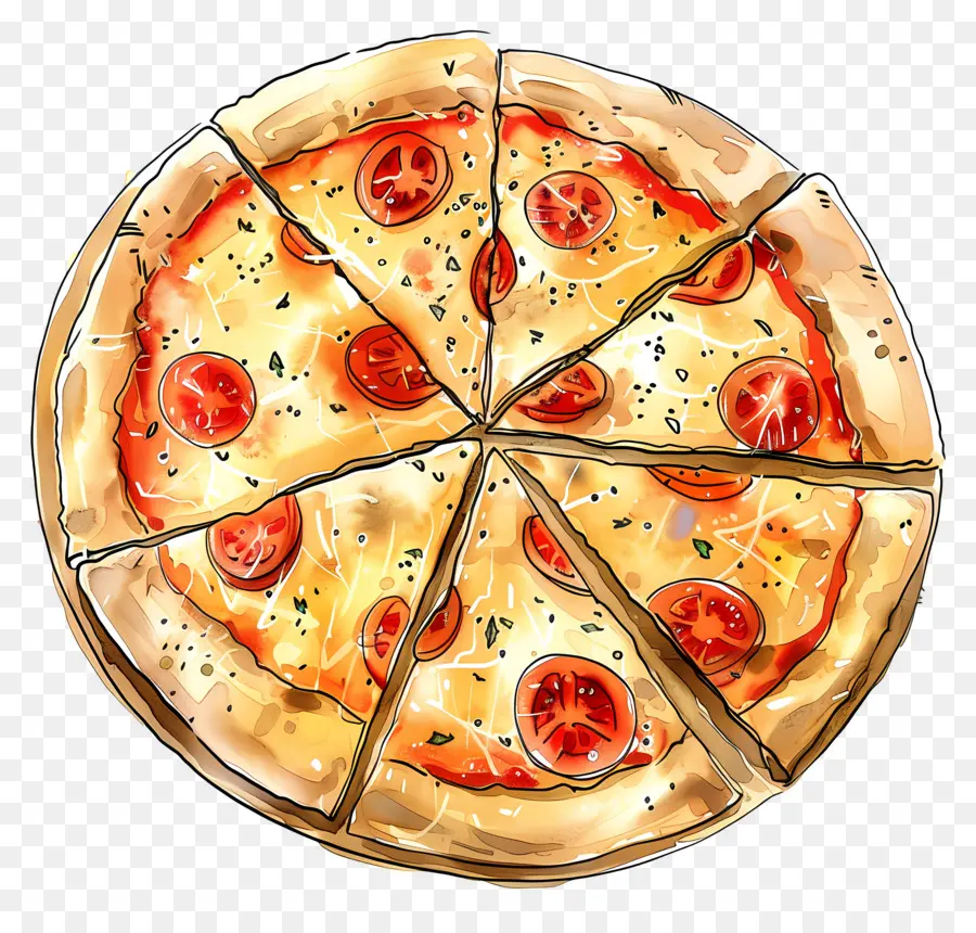 Peynirli Pizza，Pizza PNG