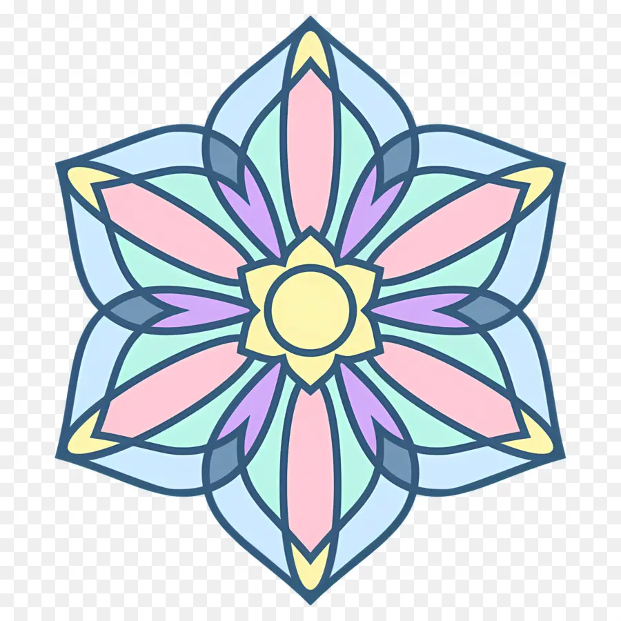 Mandala，Soyut Desen PNG