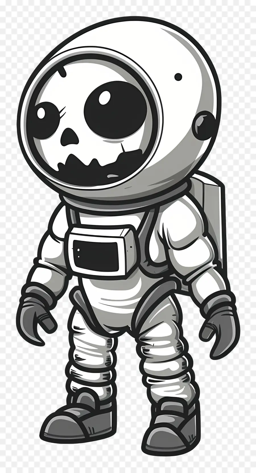 Astronot，Astronot İskeleti PNG